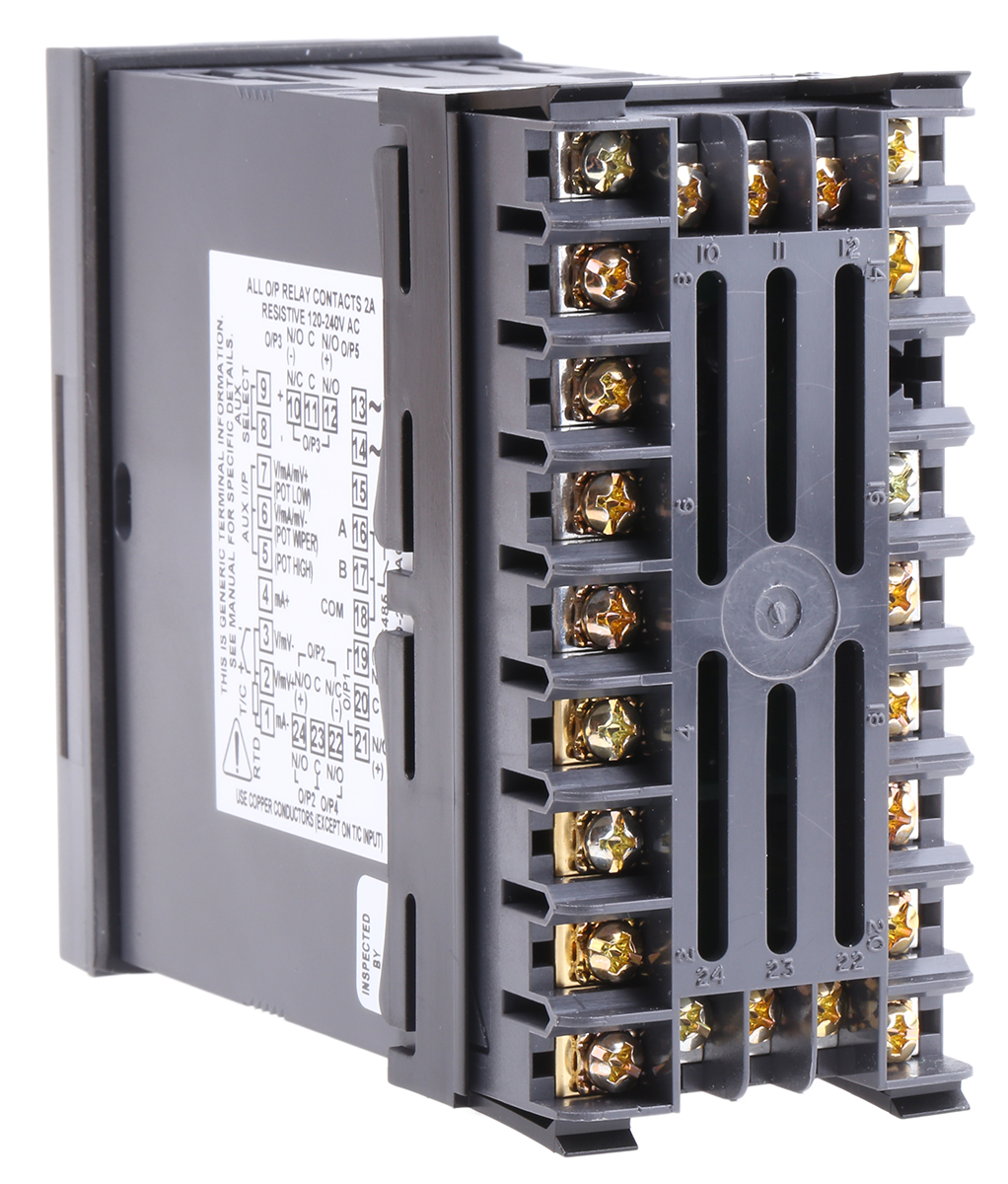 p8100-2700-0000 West Instruments P8100 DIN Rail PID Temperature Controller, 1 Output Linear 264V ac On-Off