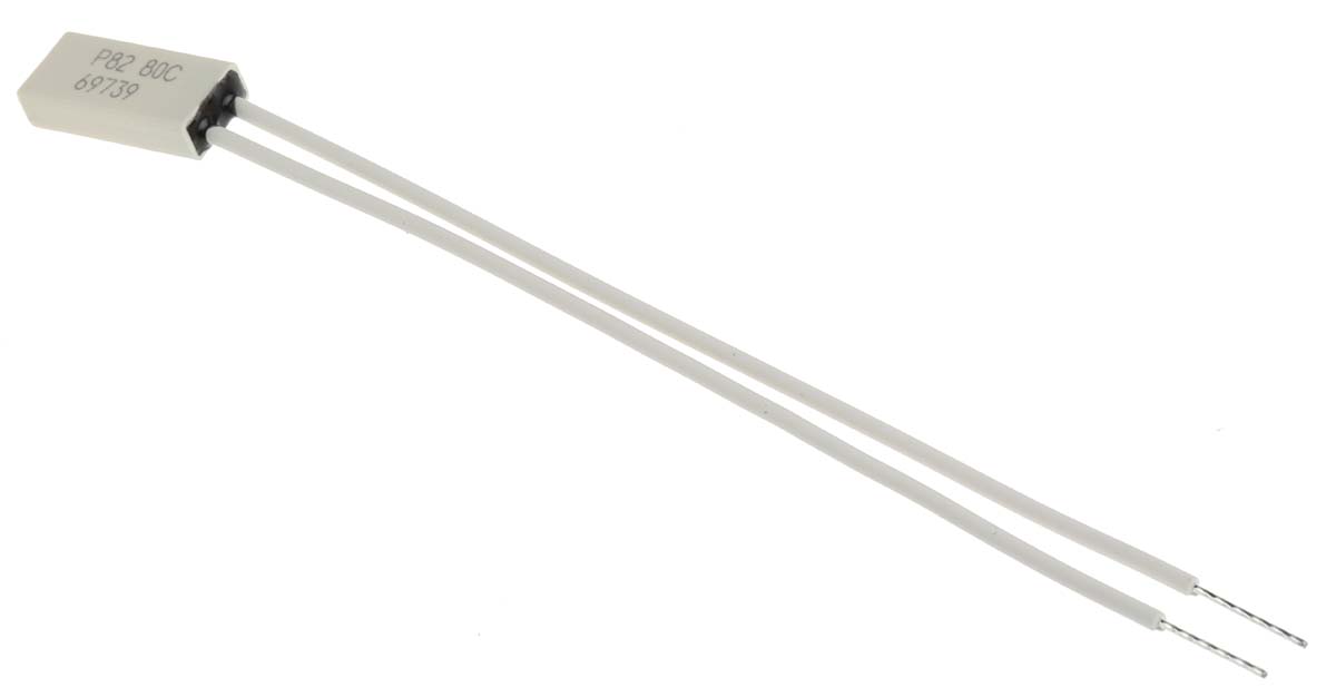 Limitor Thermal Fuse 80 °C, 2.5 A, 250 V ac