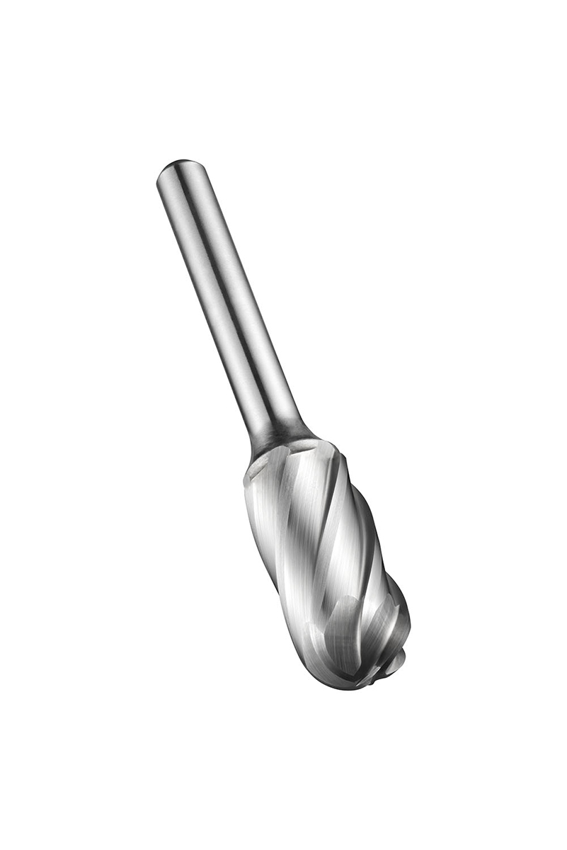 Dormer Ball Nosed Cylinder Burr, 9.6 mm