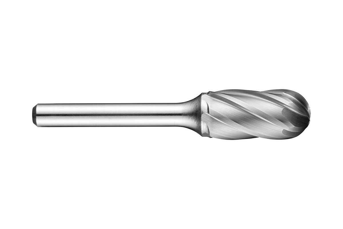 p83596x60 Dormer Ball Nosed Cylinder Burr, 9.6 mm