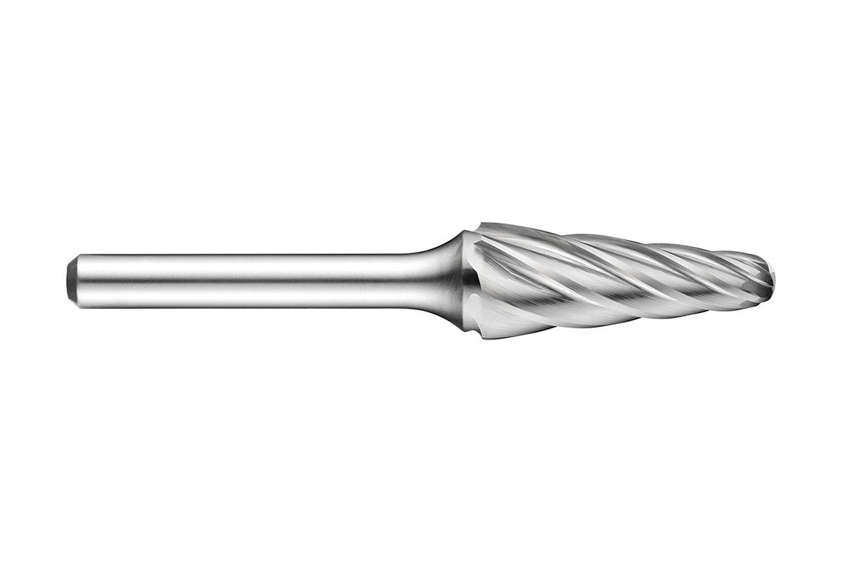 p842127x60 Dormer P842 Series Ball Nosed Cone Burr, 12.7 mm