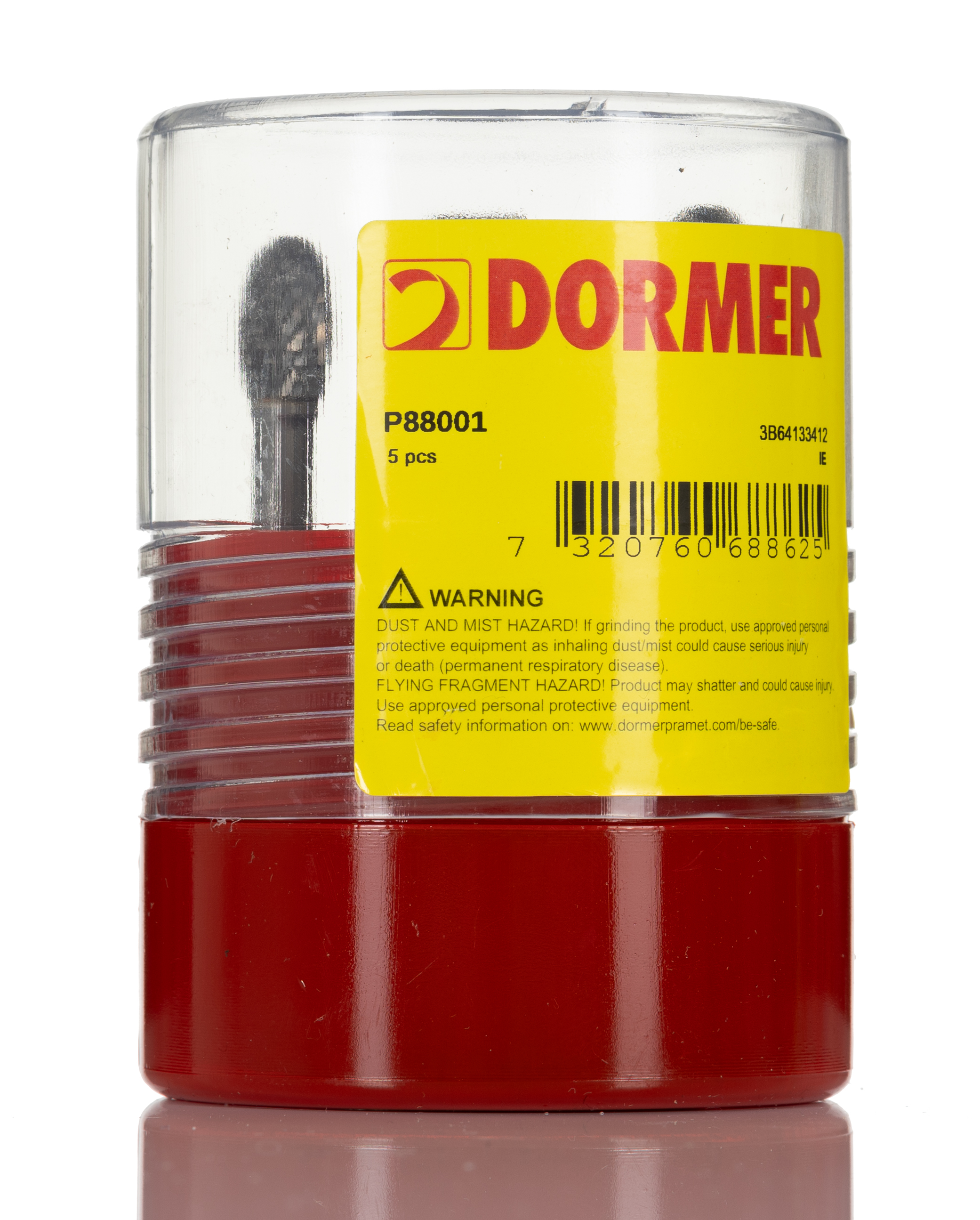 Dormer P880 Series Ball Burr Set Carbide