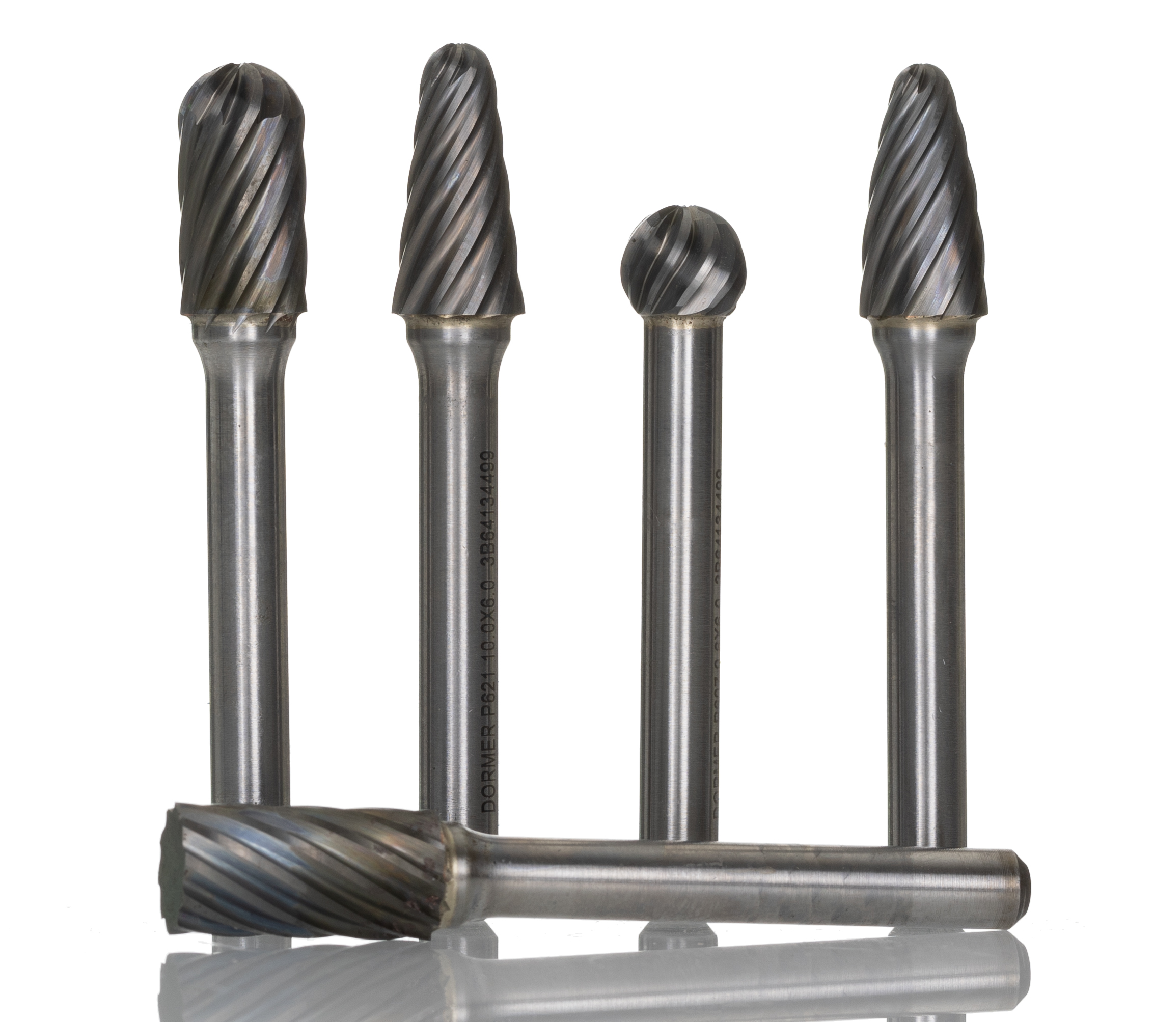 p88003 Dormer P880 Series Ball Burr Set Carbide