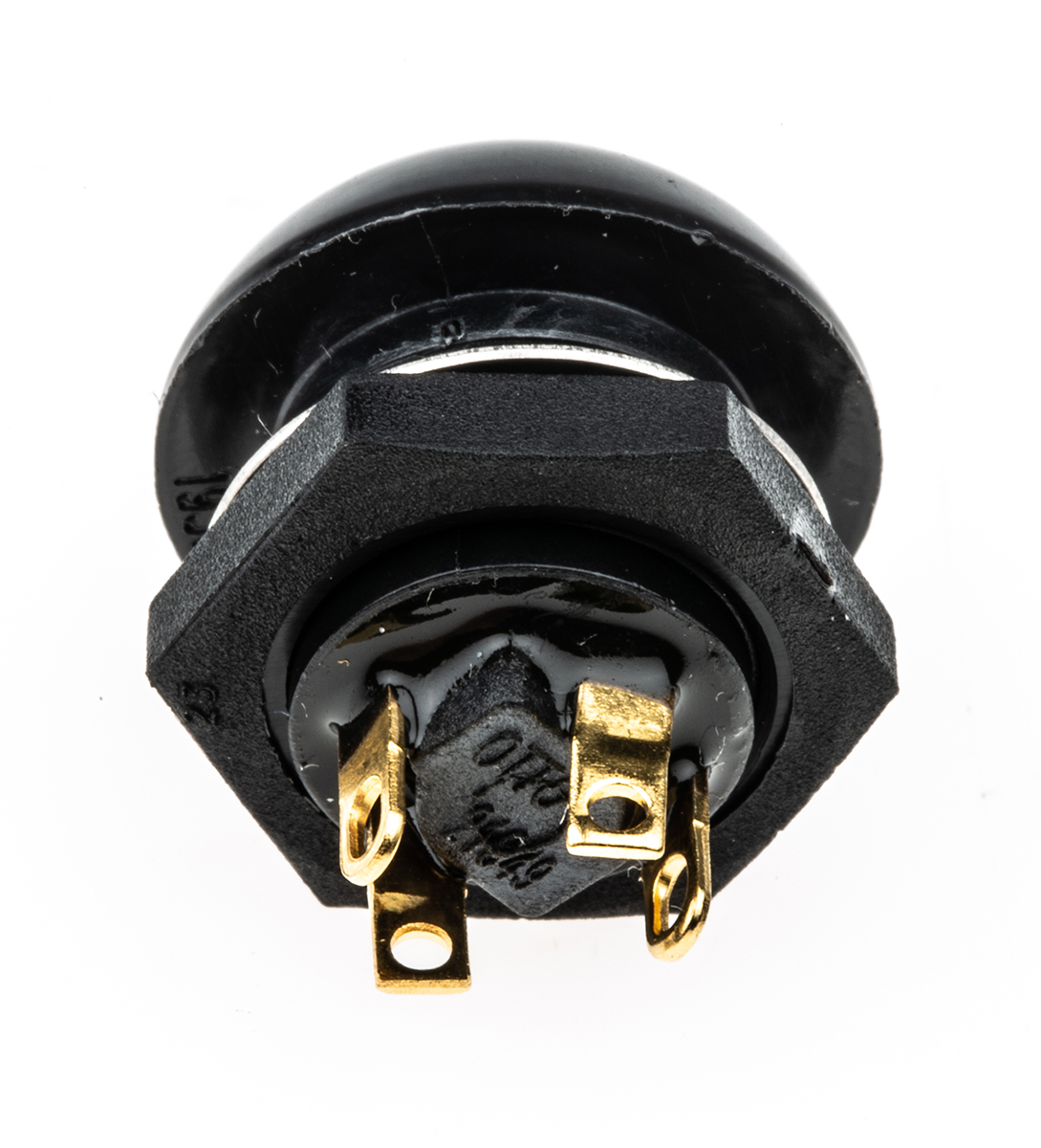 p9-113121 Otto P9 Series Push Button Switch, Momentary, Panel, 0.5 x 0.5 in Cutout, DPST, Red LED, IP68, 28 V dc 115 V ac