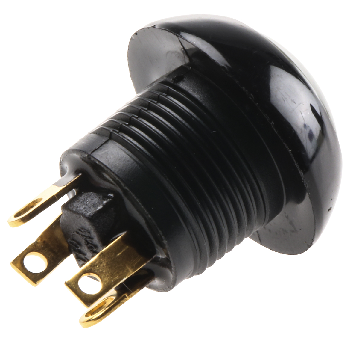 p9-113128 Otto P9 Series Push Button Switch, Momentary, Panel, 0.5 in Cutout, SPST, Grey LED, IP68, 28 V dc 115 V ac