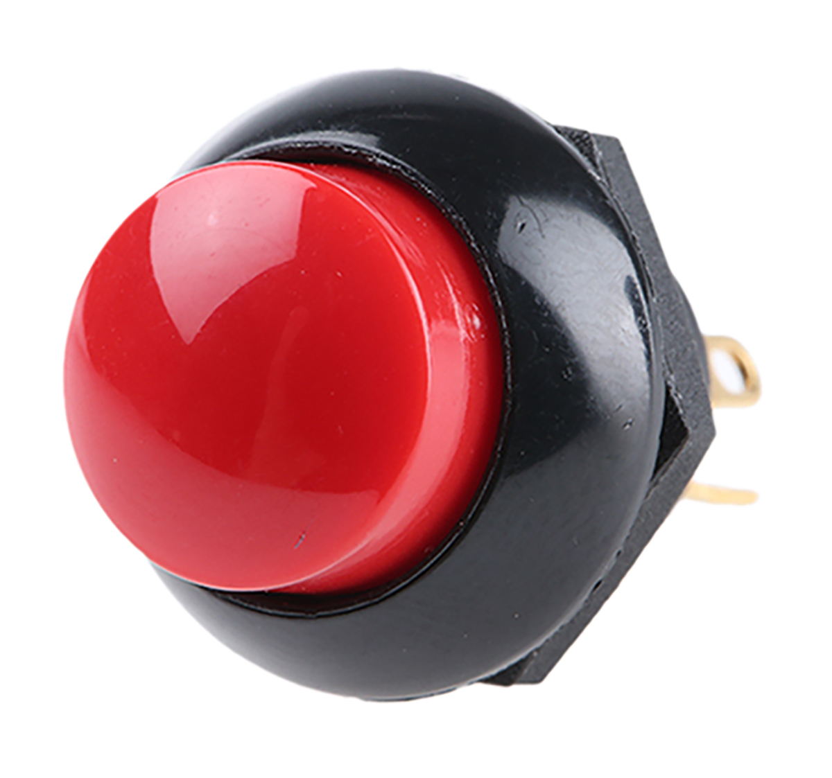 Otto P9 Series Push Button Switch, Momentary, Panel, 0.5 in Cutout, SPDT, Red LED, IP68, 28 V dc 115 V ac
