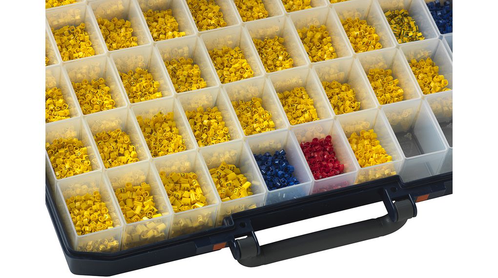 pa1-4 Partex Marking Systems Cable Marker Assortment Box for PA2 Marker