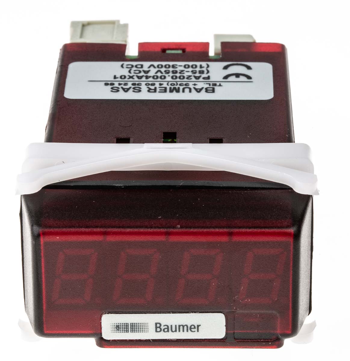 pa200004ax01 Baumer PA200 LED Digital Panel Multifunction Meter for Voltage, Current,  22.5 mm  x 45 mm