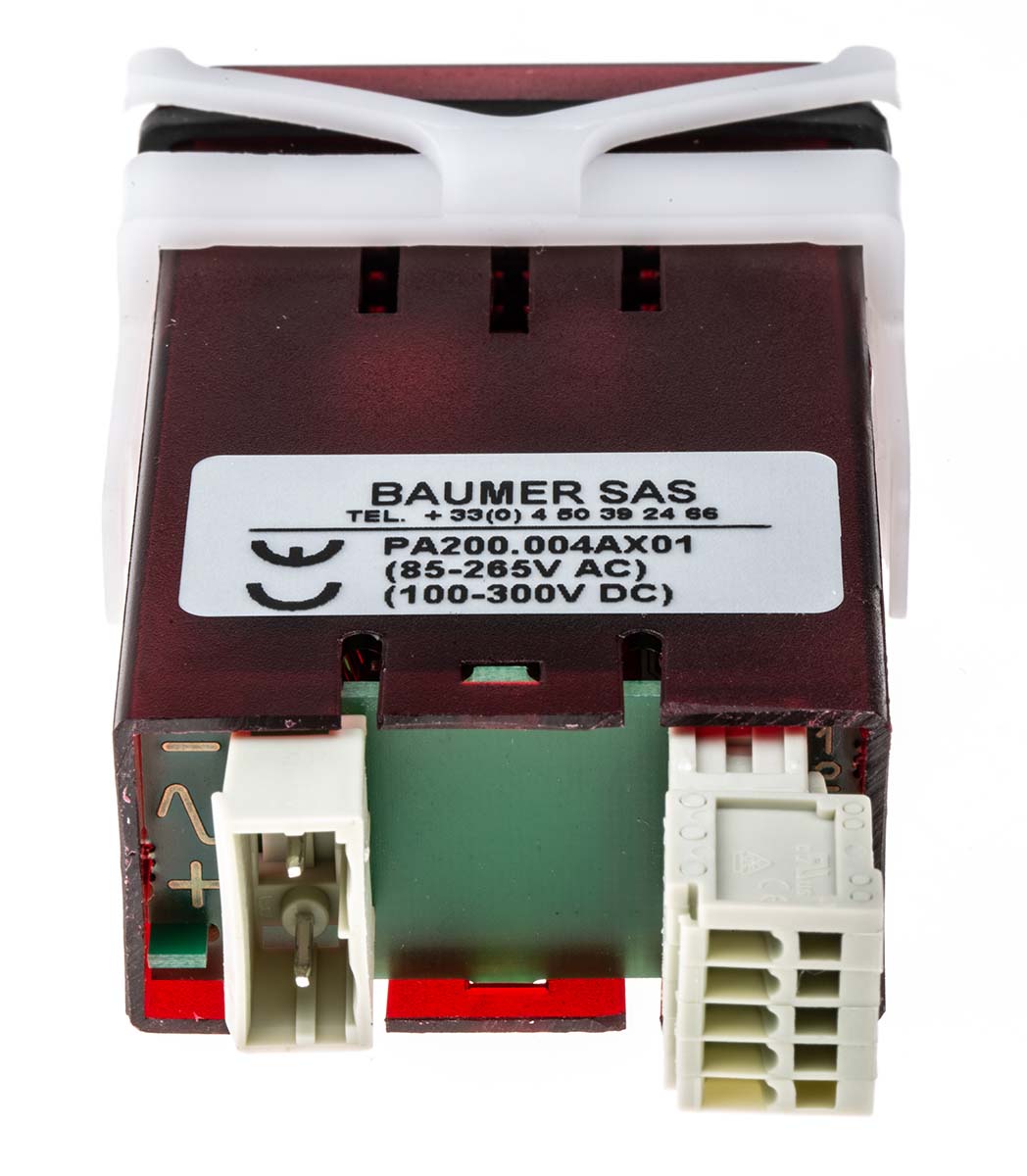 pa200004ax01 Baumer PA200 LED Digital Panel Multifunction Meter for Voltage, Current,  22.5 mm  x 45 mm