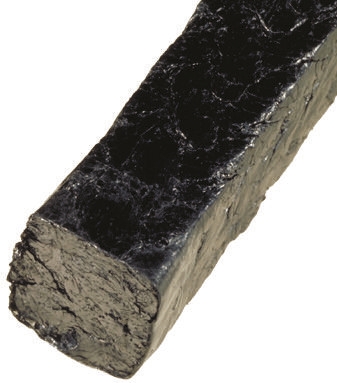 Klinger Compression Packing Exfoliated Graphite Gland Packing, 8 m, 20 m/s rotary speed, 280 bar max