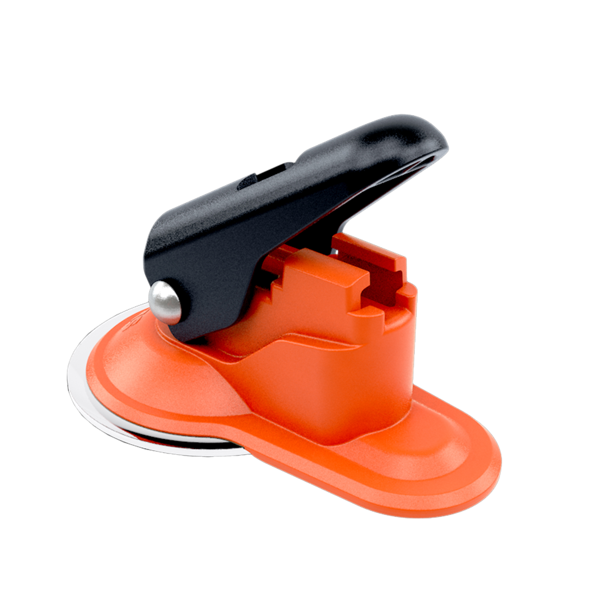 pad01 Skipper Black, Orange Safety Barrier, 117 mm