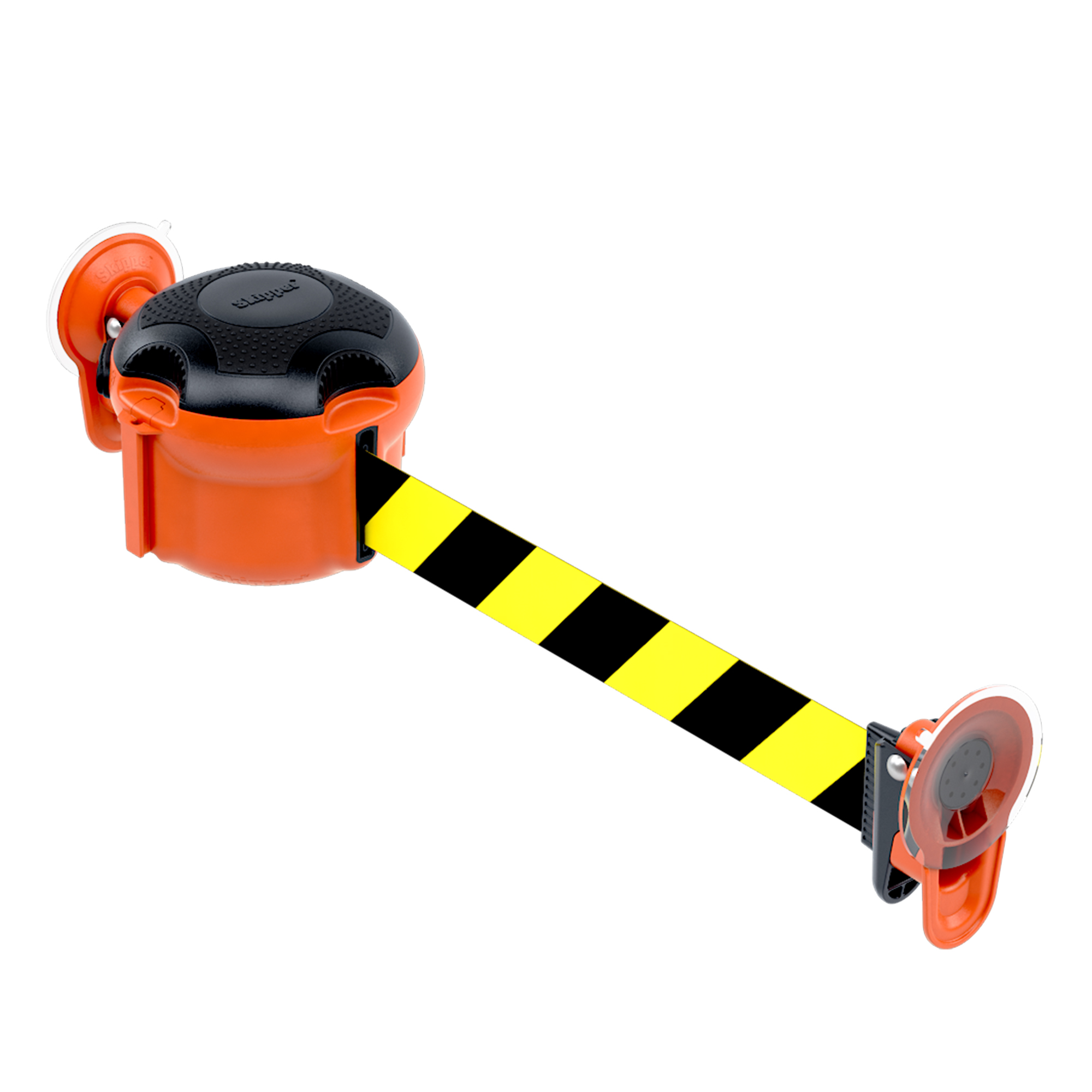 pad01 Skipper Black, Orange Safety Barrier, 117 mm