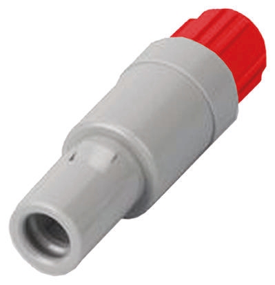 LEMO Circular Connector, 5 Contacts, Cable, 14 mm Connector, Plug, Male, IP50, Redel P Series