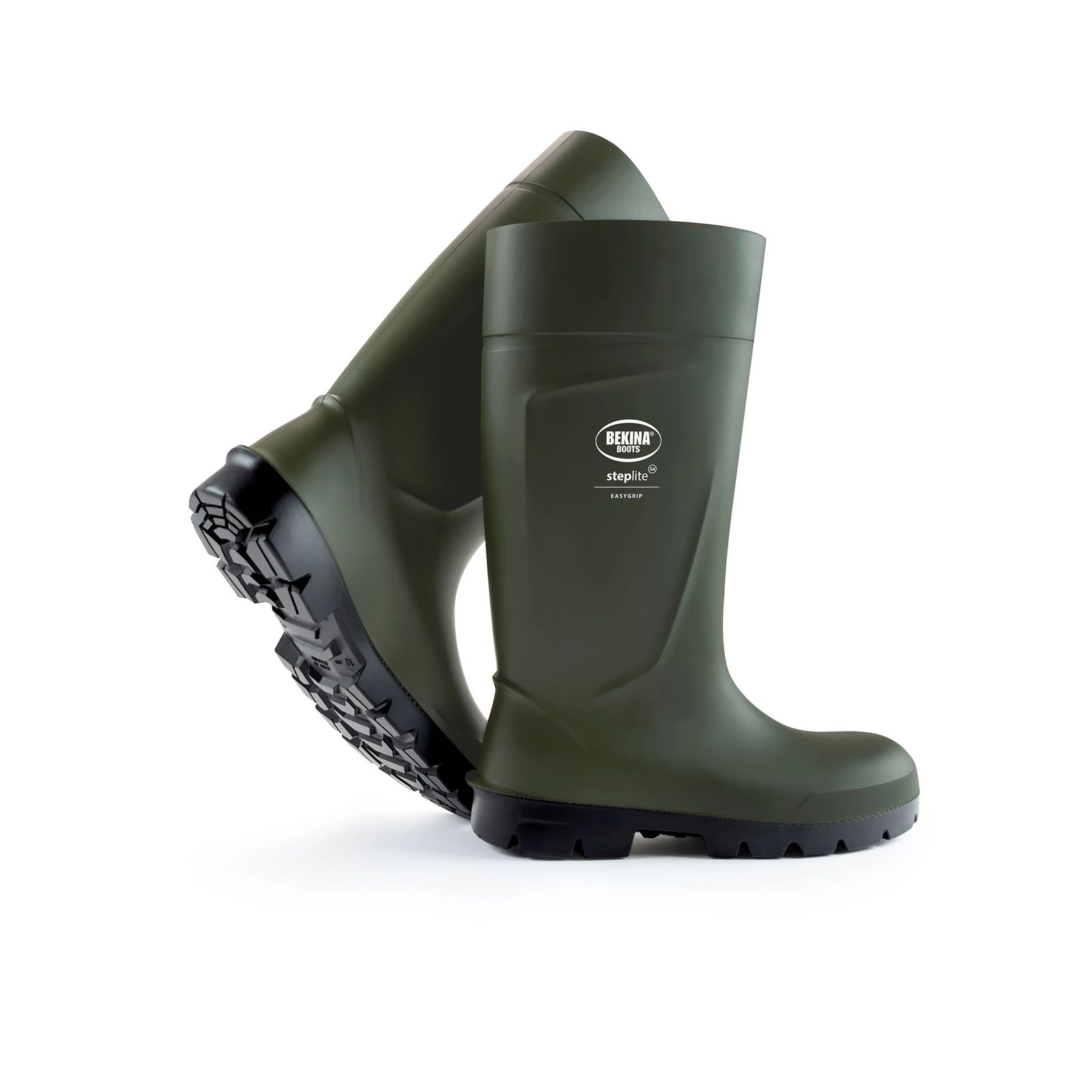 Bekina Steplite EasyGrip Steel Toe Capped Unisex Safety Wellington 9, EU 43 ISO 9001, EN ISO 20345:2011, CSA, CE, ASTM