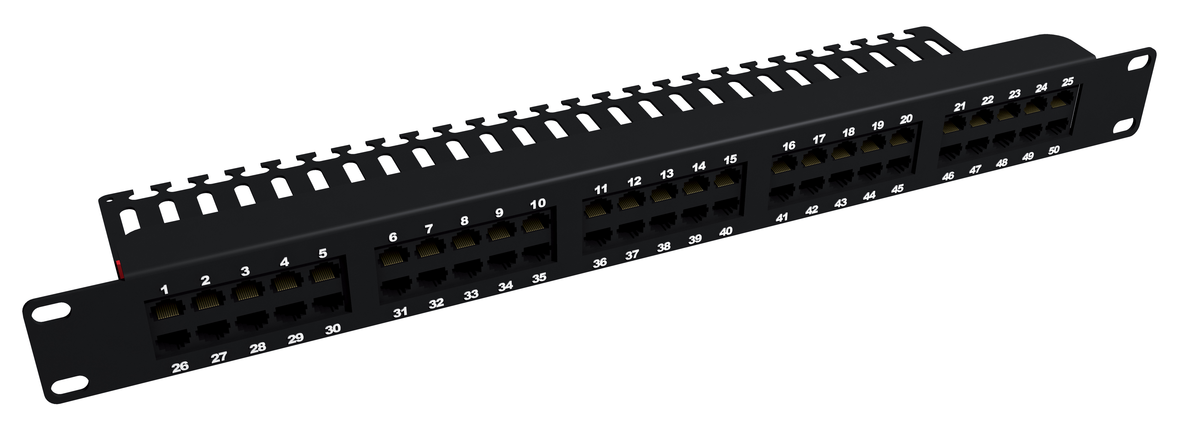 CAE Multimedia Connect PANISDN50N Series Patch Panel Patch Panel