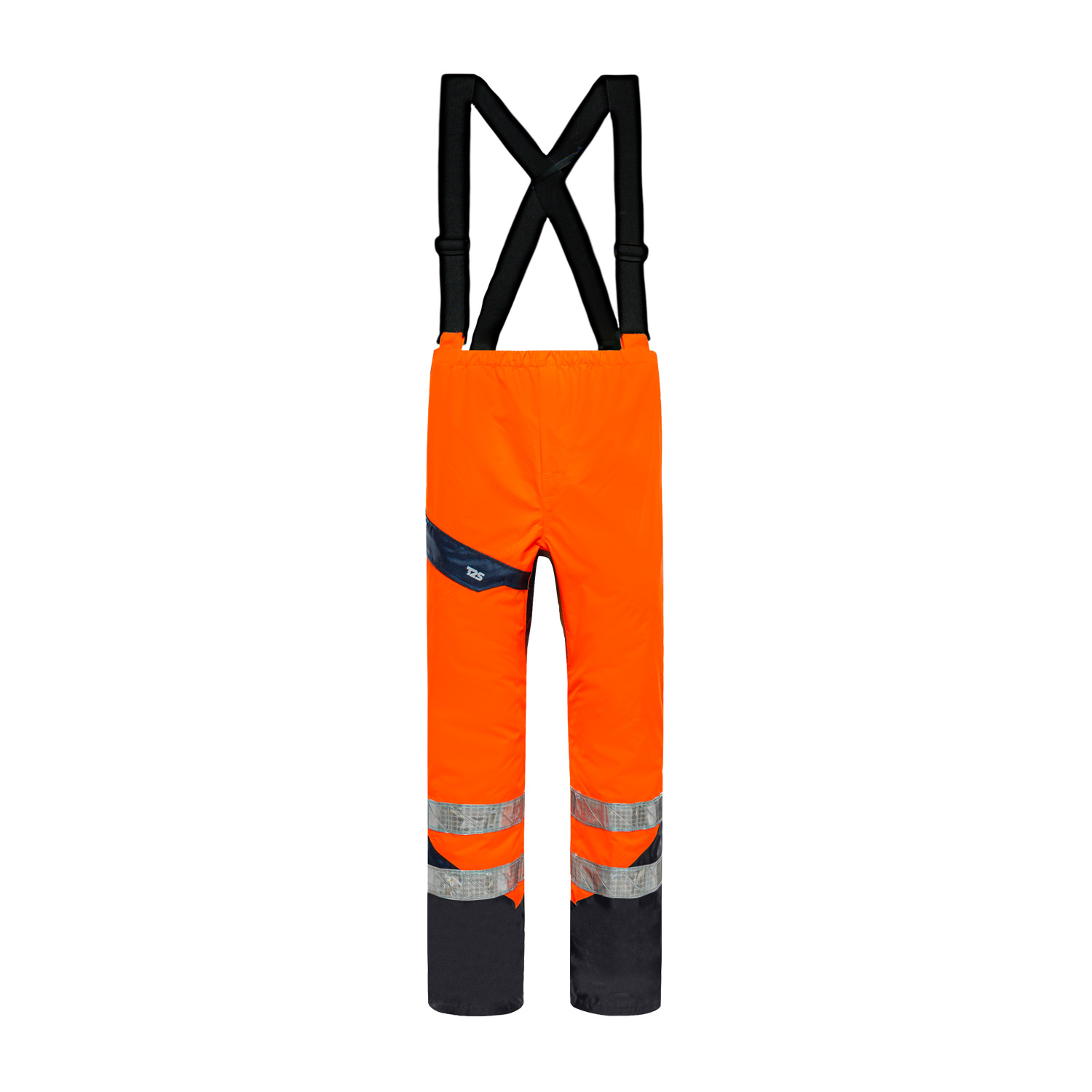 T2S Cap Horn Unisex Hi Vis Trouser Orange 2XL Waist