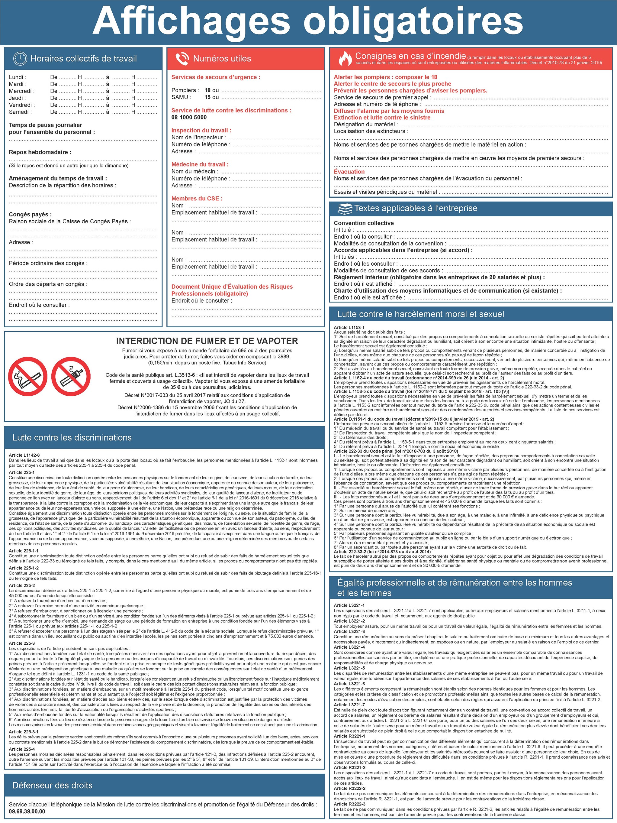 Viso Safety Poster, Polyvinyl Chloride, French, English 400 mm 300 mm