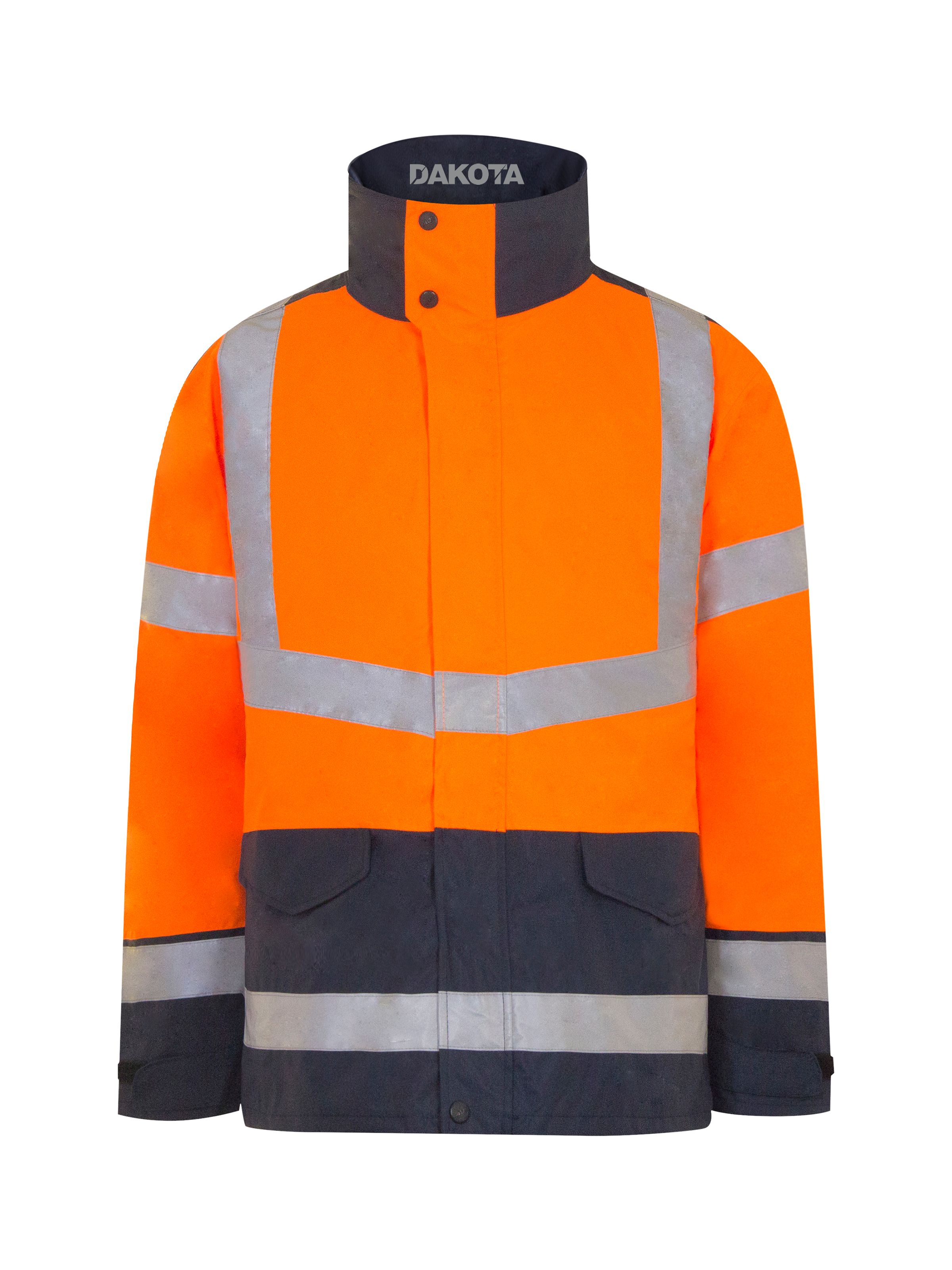 T2S DAKOTA Orange Unisex 4 in 1 Parka, S