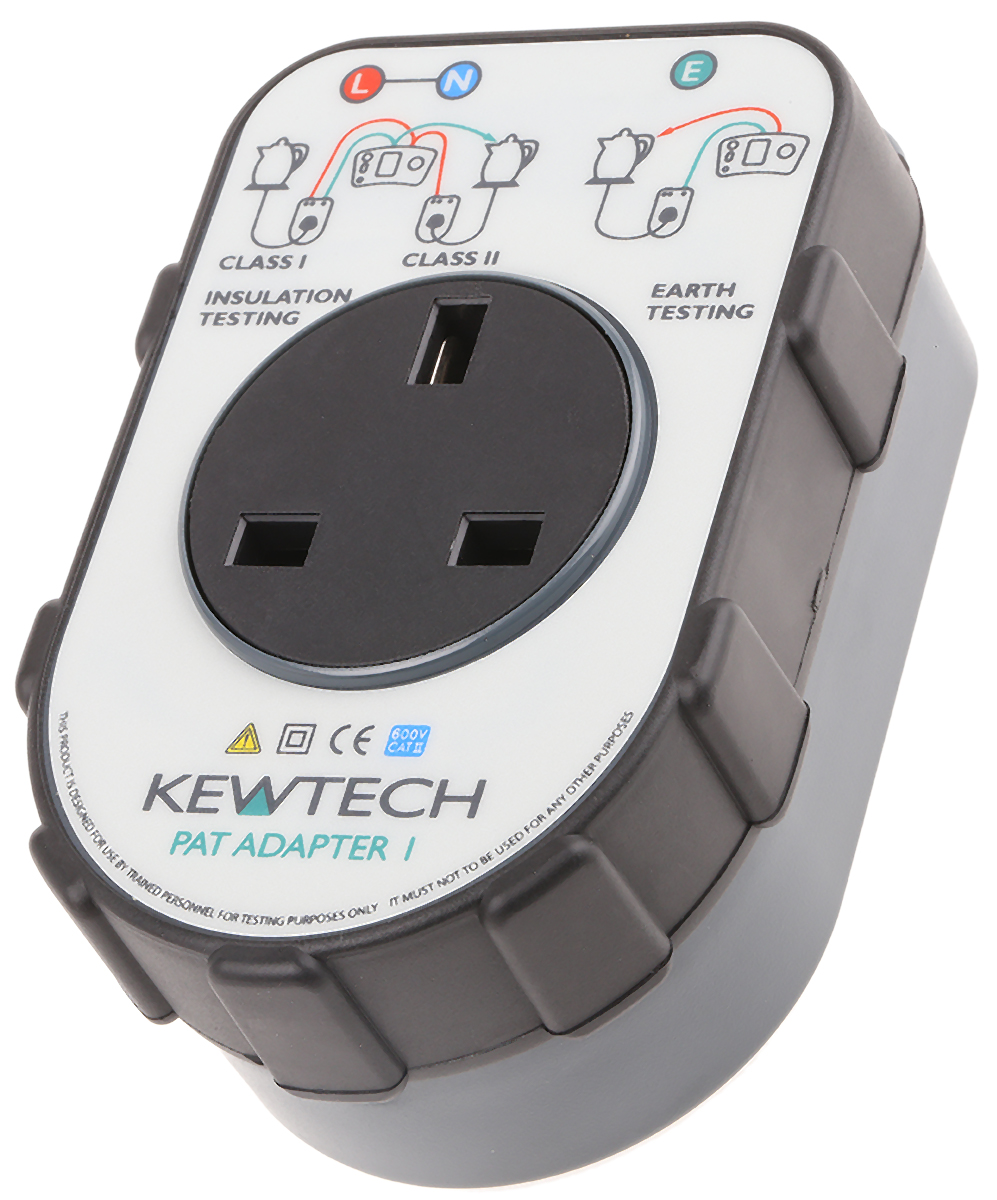 Kewtech Corporation Adapter PAT Testing Adapter