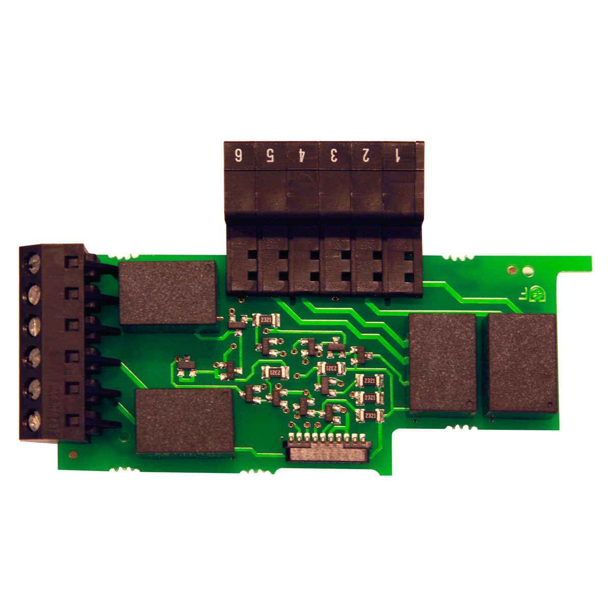 Red Lion Output Card For Use With  Quad Sinking Transistor, Dual Relay, Dual Triac/Dual SSR Drive, Quad Relay, Quad