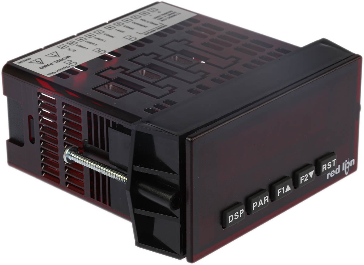 paxd0010 Red Lion PAXD LED Digital Panel Multifunction Meter for Current, Voltage, Temperature, Strain,  96.5 mm  x 49.5 mm
