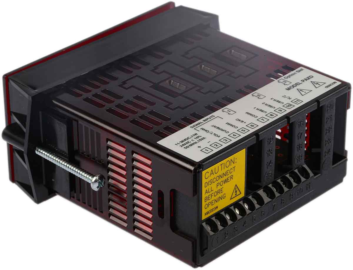 paxd0010 Red Lion PAXD LED Digital Panel Multifunction Meter for Current, Voltage, Temperature, Strain,  96.5 mm  x 49.5 mm