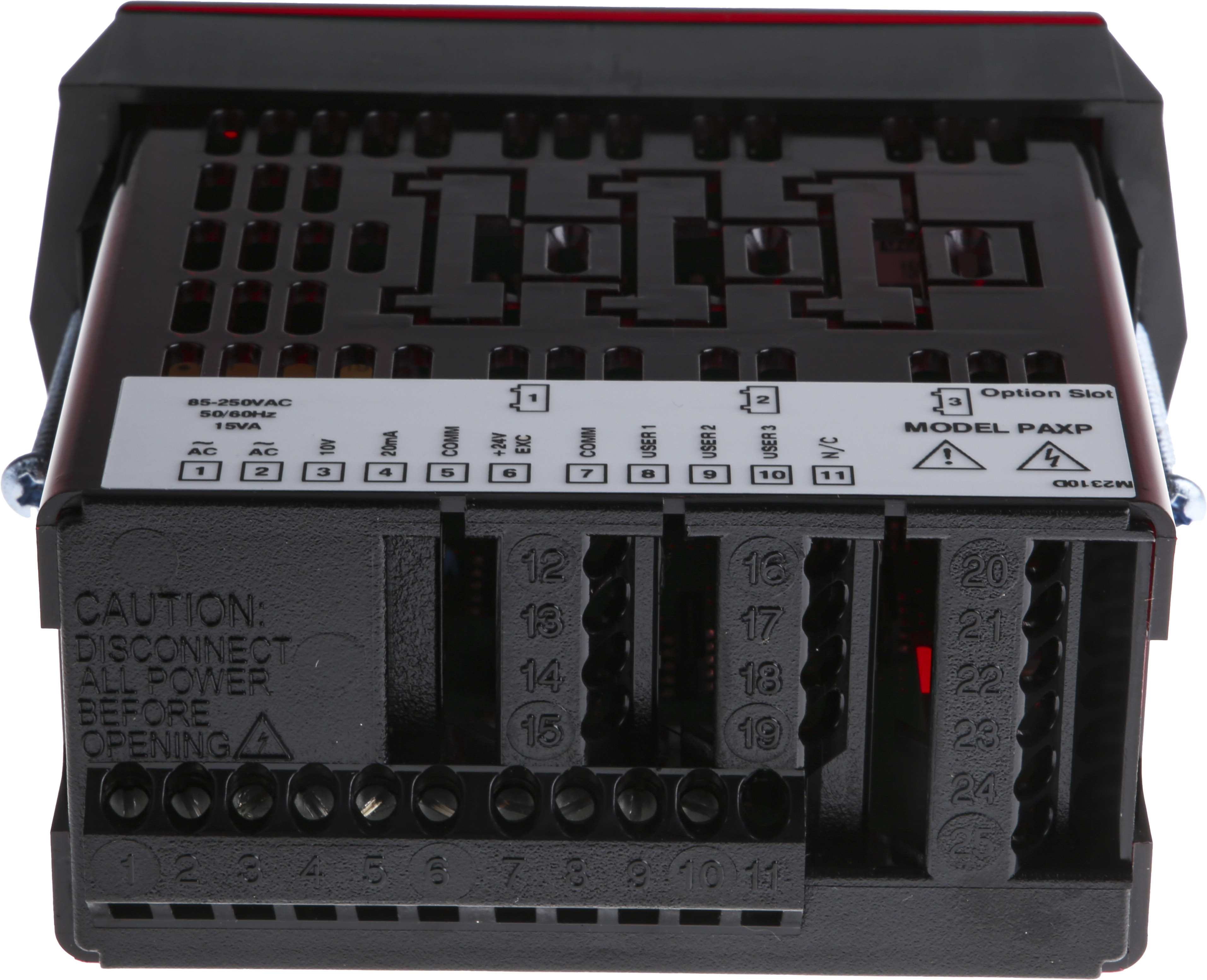 paxp0000 Red Lion PAX LED Digital Panel Multifunction Meter for Voltage, Current,  45 mm  x 92 mm