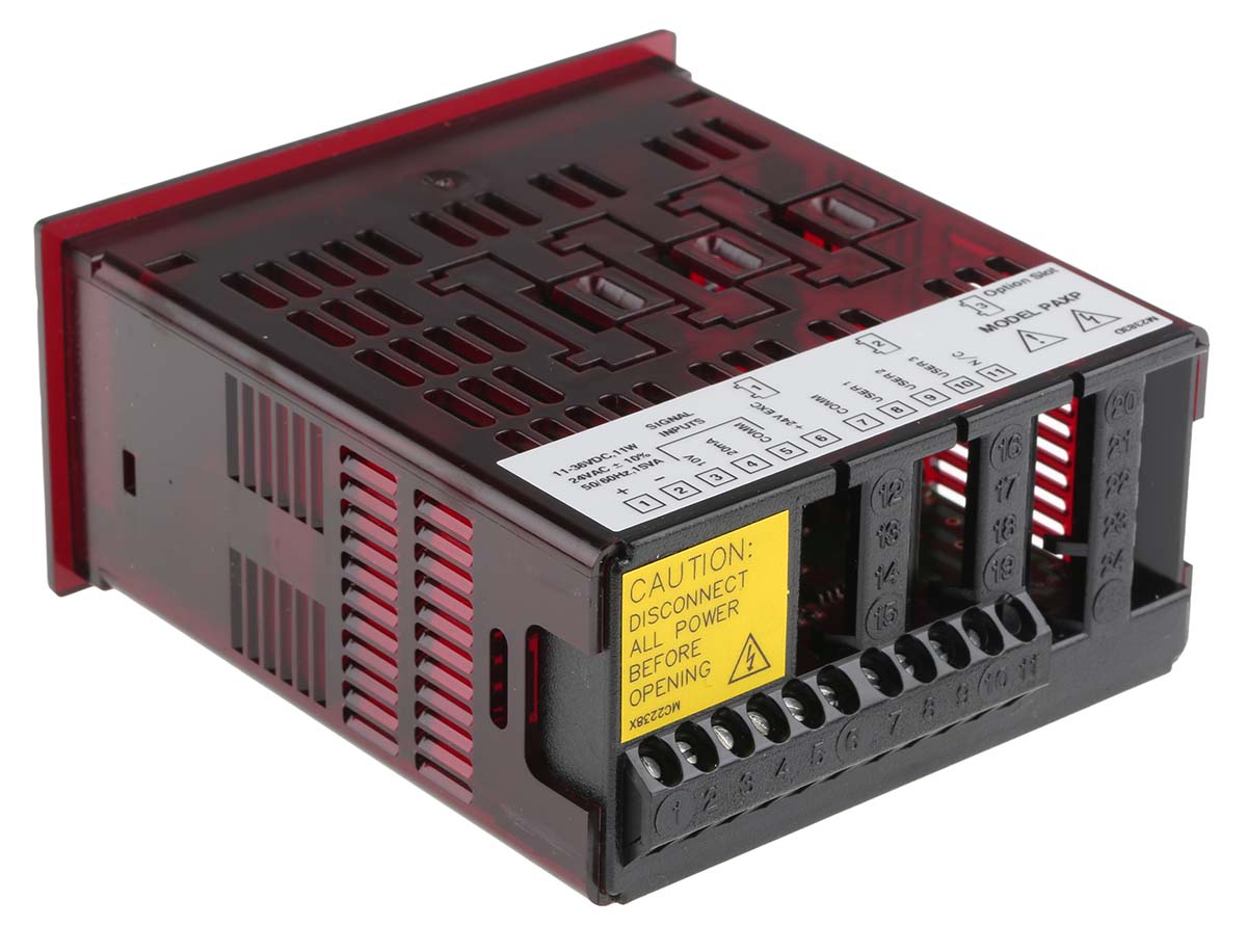 paxp0010 Red Lion PAX LED Digital Panel Multifunction Meter for Voltage, Current,  45 mm  x 92 mm