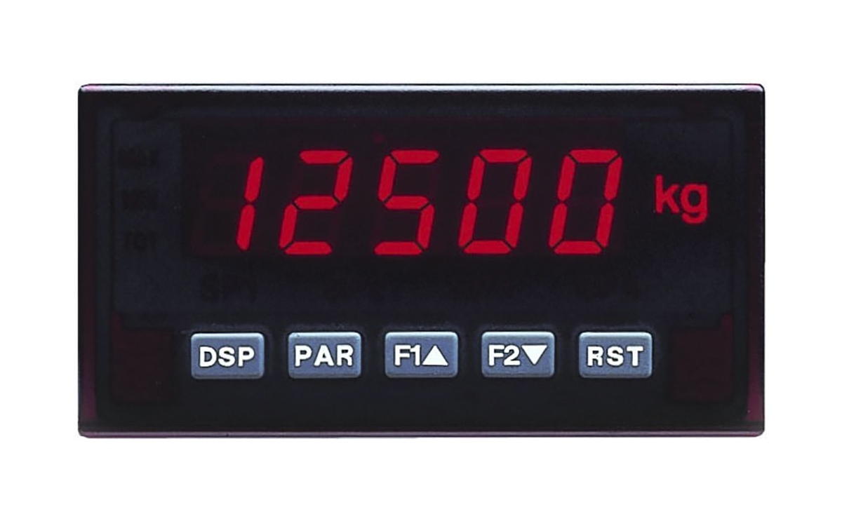 Red Lion PAX LED Digital Panel Multifunction Meter for Time,  1.77 in  x 97 mm