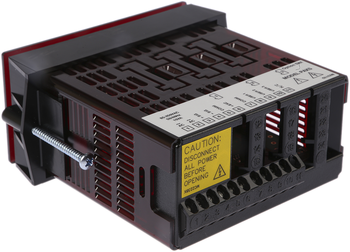 paxs0000 Red Lion PAX LED Digital Panel Multifunction Meter for Strain, Voltage, Temperature, Current,  45 mm  x 92 mm