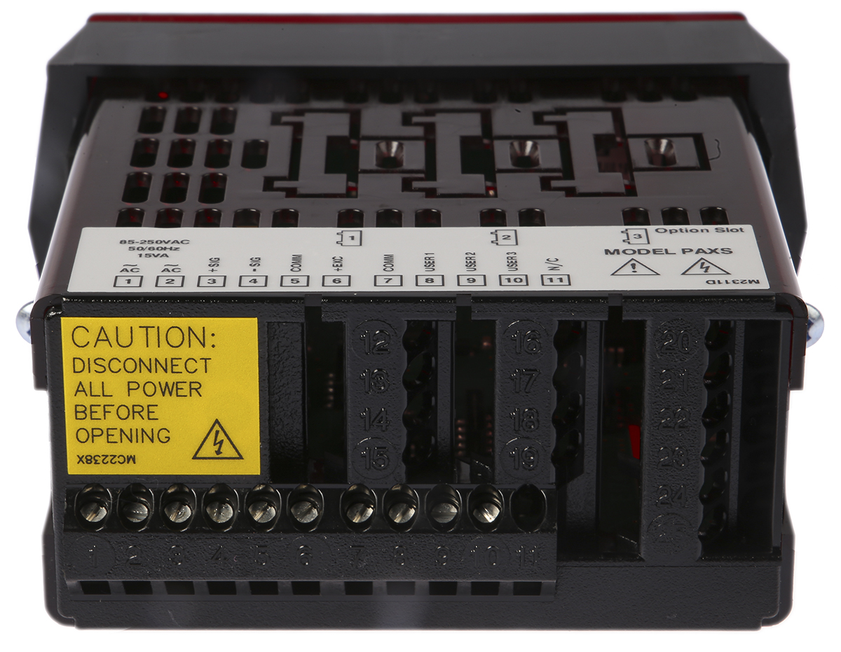 paxs0000 Red Lion PAX LED Digital Panel Multifunction Meter for Strain, Voltage, Temperature, Current,  45 mm  x 92 mm