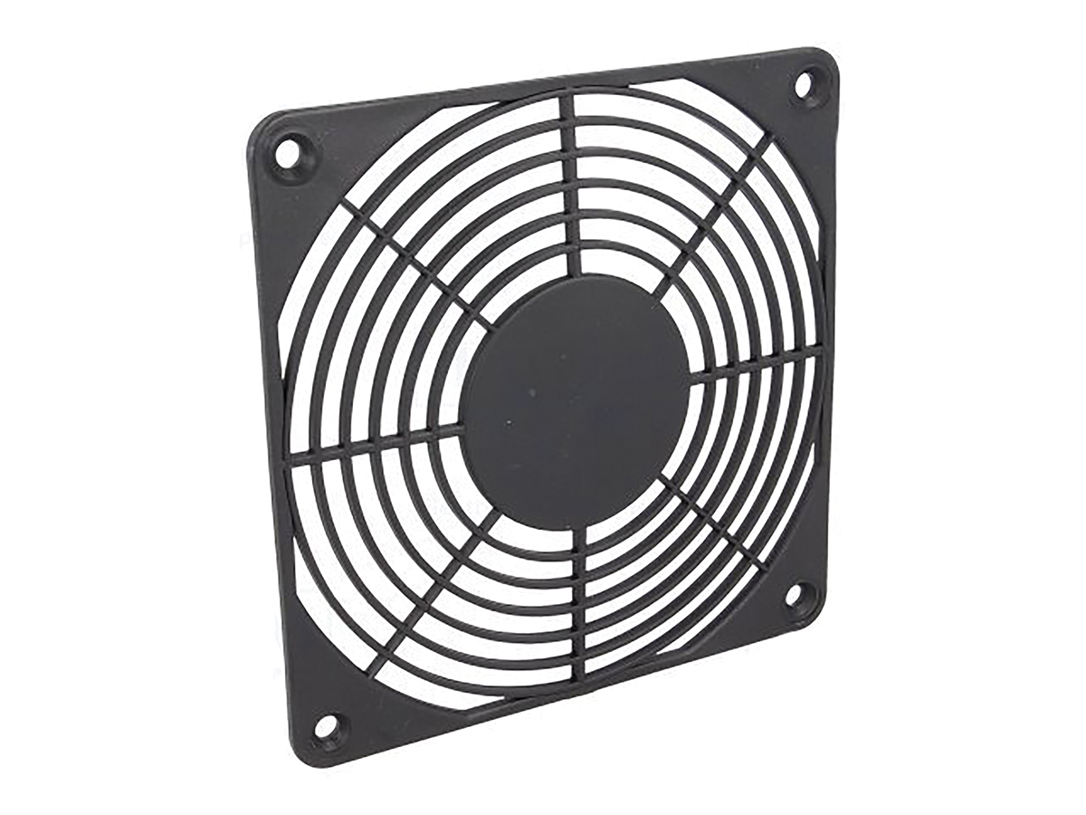 Sunon PB-12 Series Plastic Finger Guard for 120 mm Fans, 105 mm Hole Spacing 120 mm 7mm, 120 mm