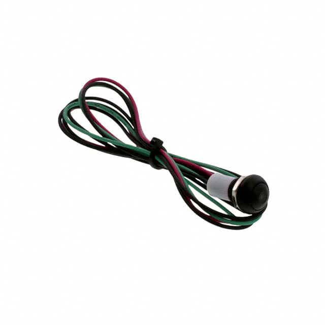 TE Connectivity PB6 Series Illuminated Push Button Switch, On-Off, Panel, 1 NO, Yellow LED, IP68