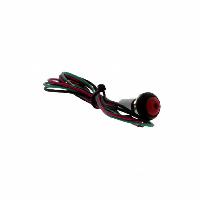 TE Connectivity PB6 Series Illuminated Push Button Switch, On-Off, Panel, 1 NO, Red LED, IP68