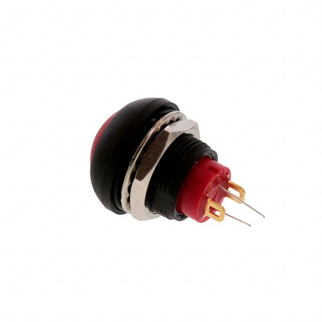 TE Connectivity PB6 Series Illuminated Push Button Switch, On-Off, Panel, 1 NO, Yellow LED, IP68