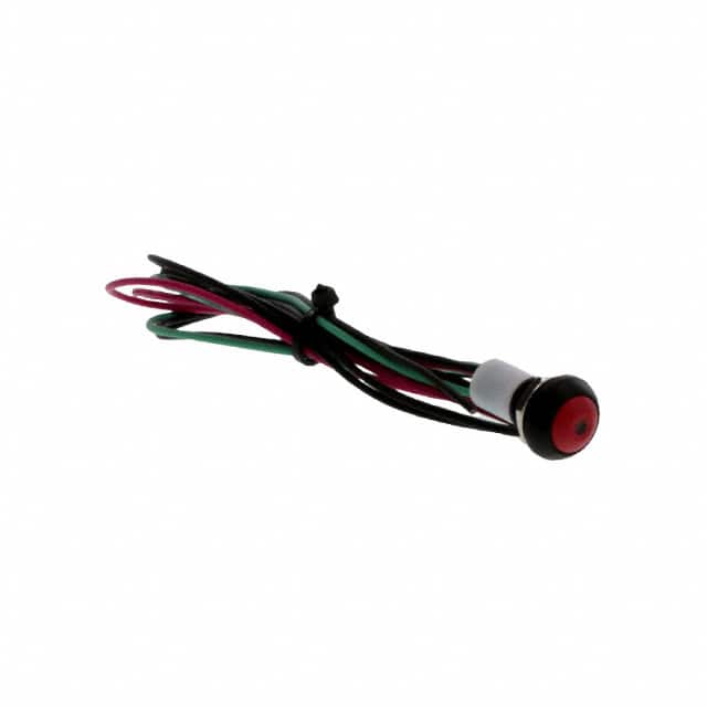 TE Connectivity PB6 Series Illuminated Push Button Switch, On-Off, Panel, 1 NO, Yellow LED, IP68