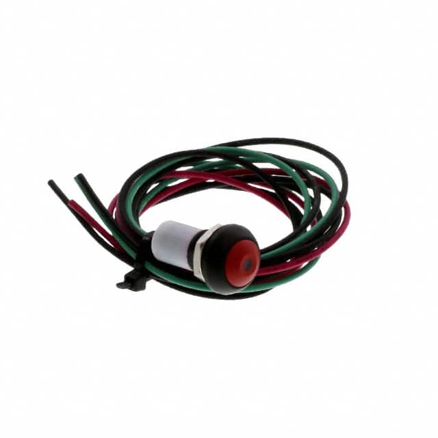 TE Connectivity PB6 Series Illuminated Push Button Switch, On-Off, Panel, 1 NO, Blue LED, IP68