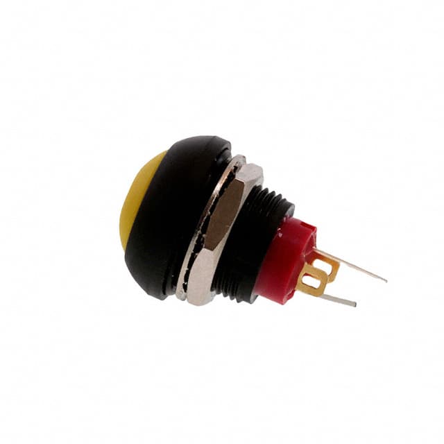 TE Connectivity PB6 Series Illuminated Push Button Switch, On-Off, Panel, 1 NO, Green LED, IP68