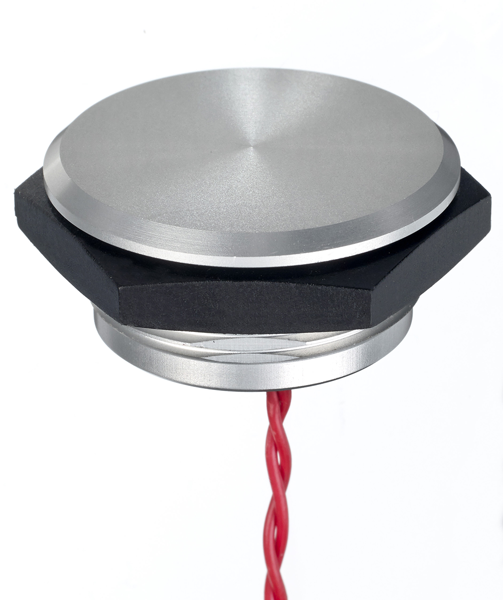 APEM Piezo Switch, Momentary, 1 NO, IP68, IP69K Flying Lead, 1 A, 75 °C, -40 °C Natural
