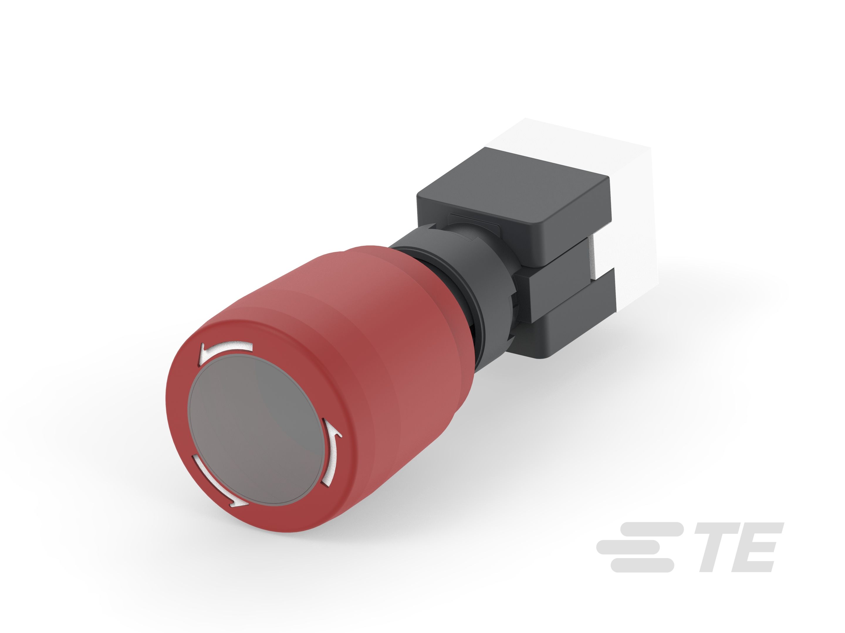 pbes16l2ar TE Connectivity PBES16 Series Twist Release Illuminated Emergency Stop Push Button, Panel Mount, 16 mm Cutout, 1 NO/1