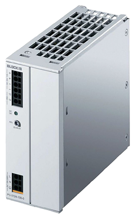 Block PC Switched Mode DIN Rail Power Supply 373 V dc, 264V ac AC/DC Input 28.5V dc, 5 A Output DC 120 W
