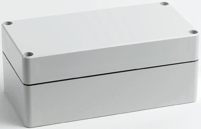 Fibox Grey Polycarbonate Enclosure, IP66, IP67 85 mm, 82 mm, 80 mm
