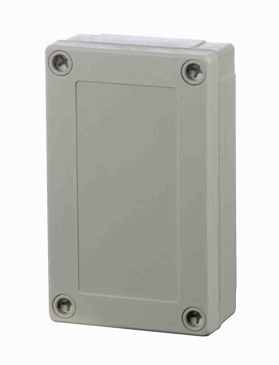Fibox MNX Series Grey Polycarbonate Enclosure, IP66, IP67, IK08 50 mm, 130 mm, 80 mm
