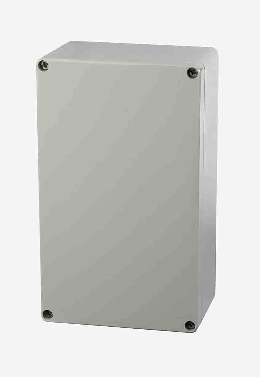 Fibox EURONORD Series Grey Polycarbonate Enclosure, IP66, IP67, IK08, IK07 90 mm, 200 mm, 120 mm
