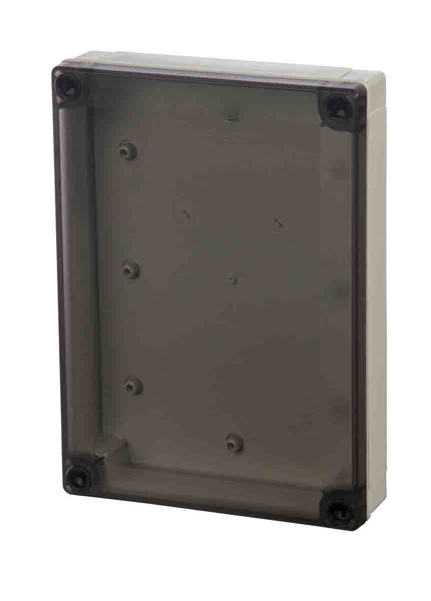 Fibox MNX Series Grey Polycarbonate Enclosure, IP66, IP67, IK08 50 mm, 180 mm, 130 mm