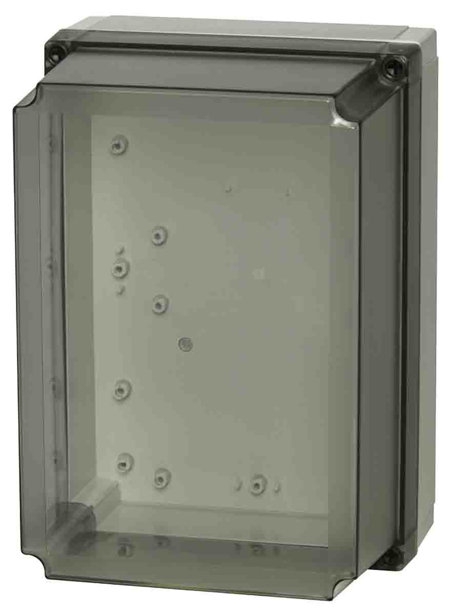 Fibox MNX Series Grey Polycarbonate Enclosure, IP66, IP67, IK08 150 mm, 255 mm, 180 mm