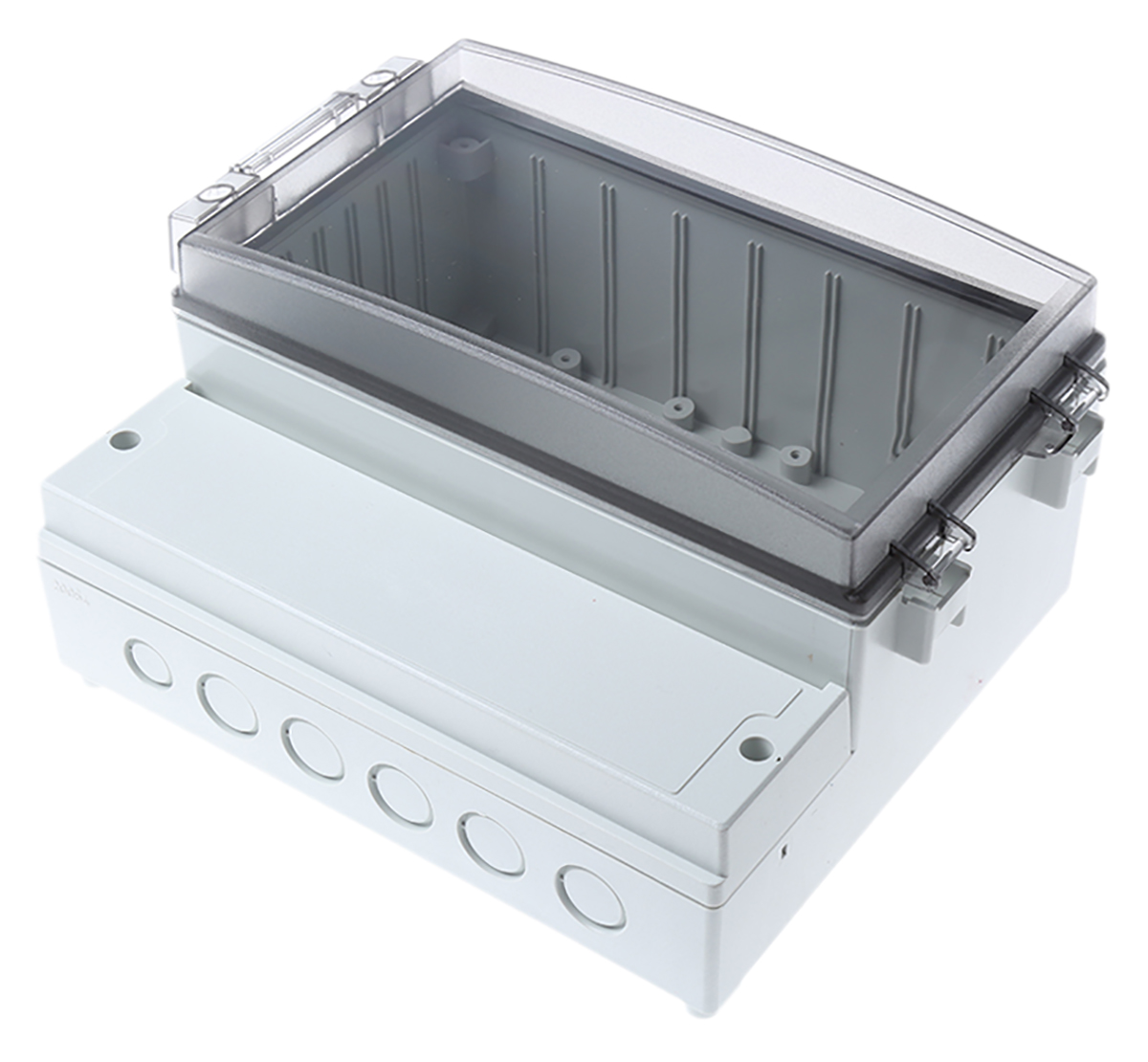 Fibox CARDMASTER Grey Polycarbonate Enclosure 119 mm, 235 mm, 185 mm