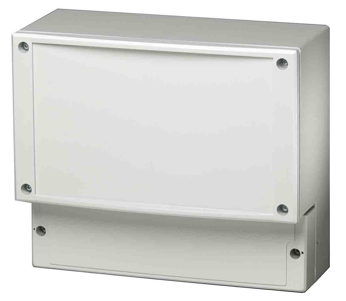 Fibox CARDMASTER Series Grey Polycarbonate Enclosure, IP65, IK07, IK08 102 mm, 213 mm, 185 mm
