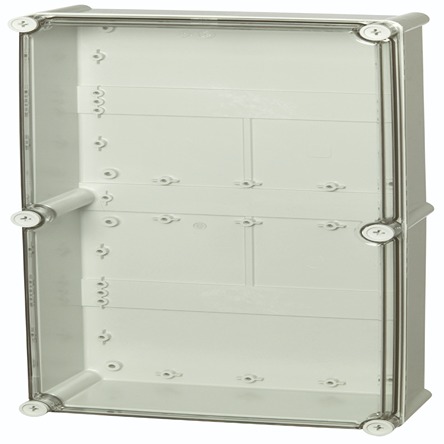 Fibox PC Series Grey Polycarbonate General Purpose Enclosure, IP65, IK08 560 mm, 130 mm, 280 mm