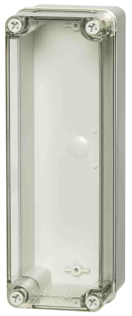 Fibox Piccolo Series Grey Polycarbonate Enclosure, IP66, IP67, IK08 65 mm, 230 mm, 80 mm